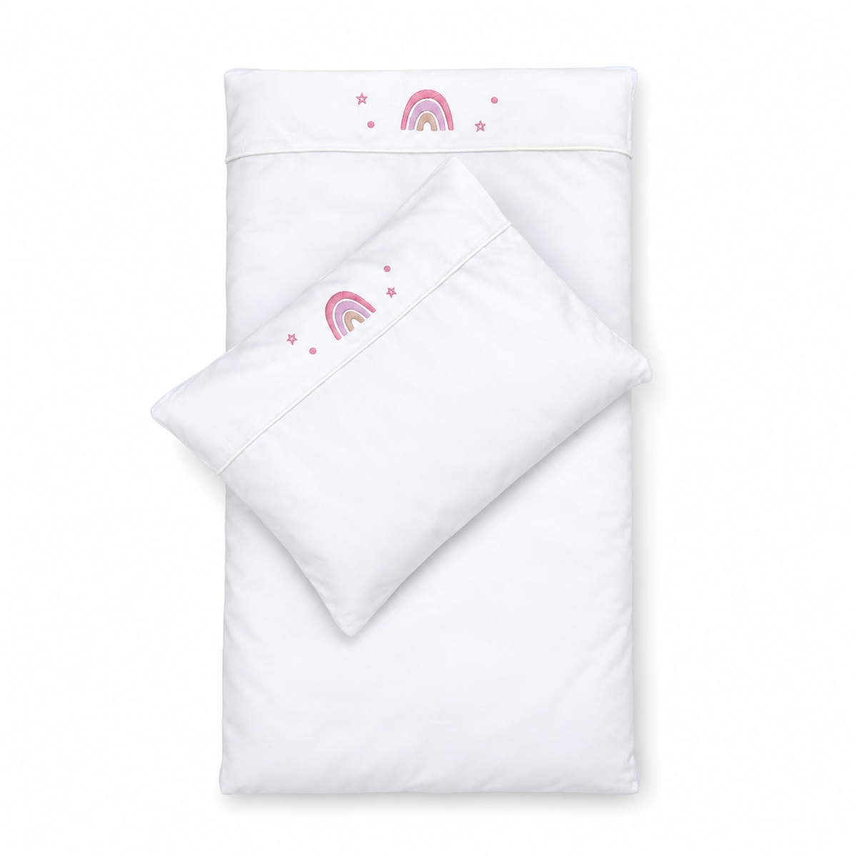 Conjunto de Carrinho — Arco-Íris Rosa