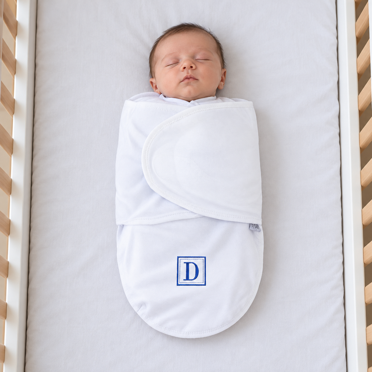 Swaddle Soft Personalizado — Brasão Quadriculado