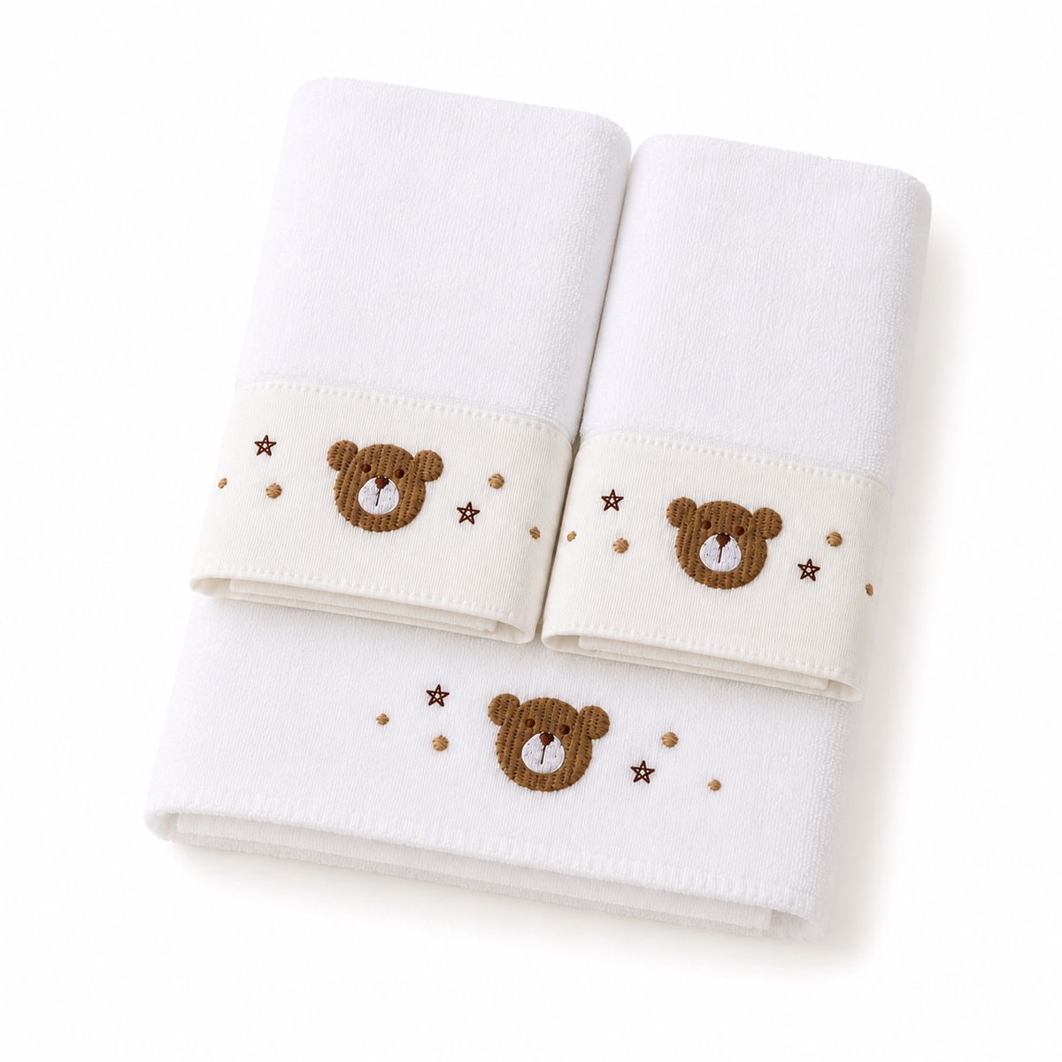 Kit Ombro + Boca - Urso Marrom