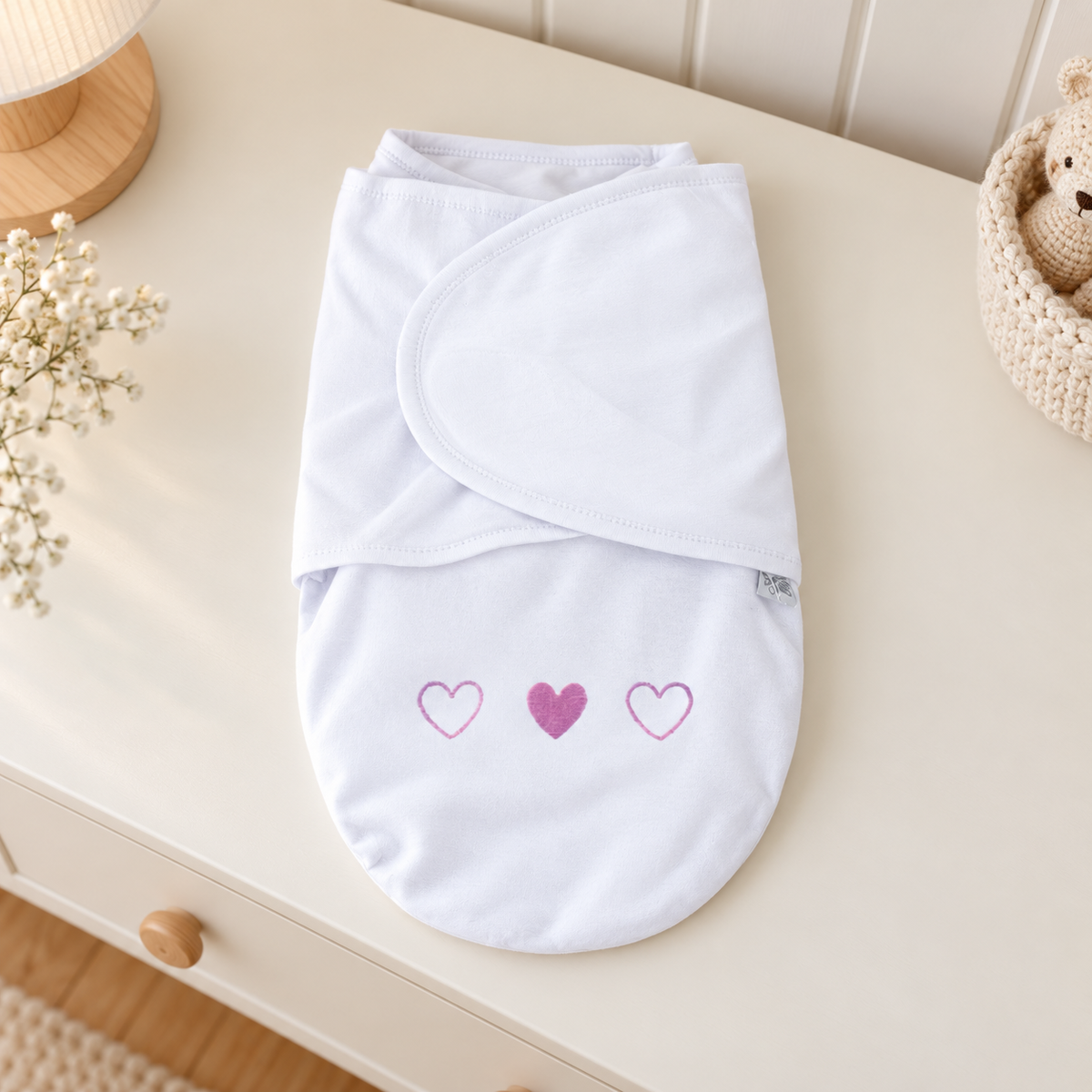 Swaddle Soft — Corações