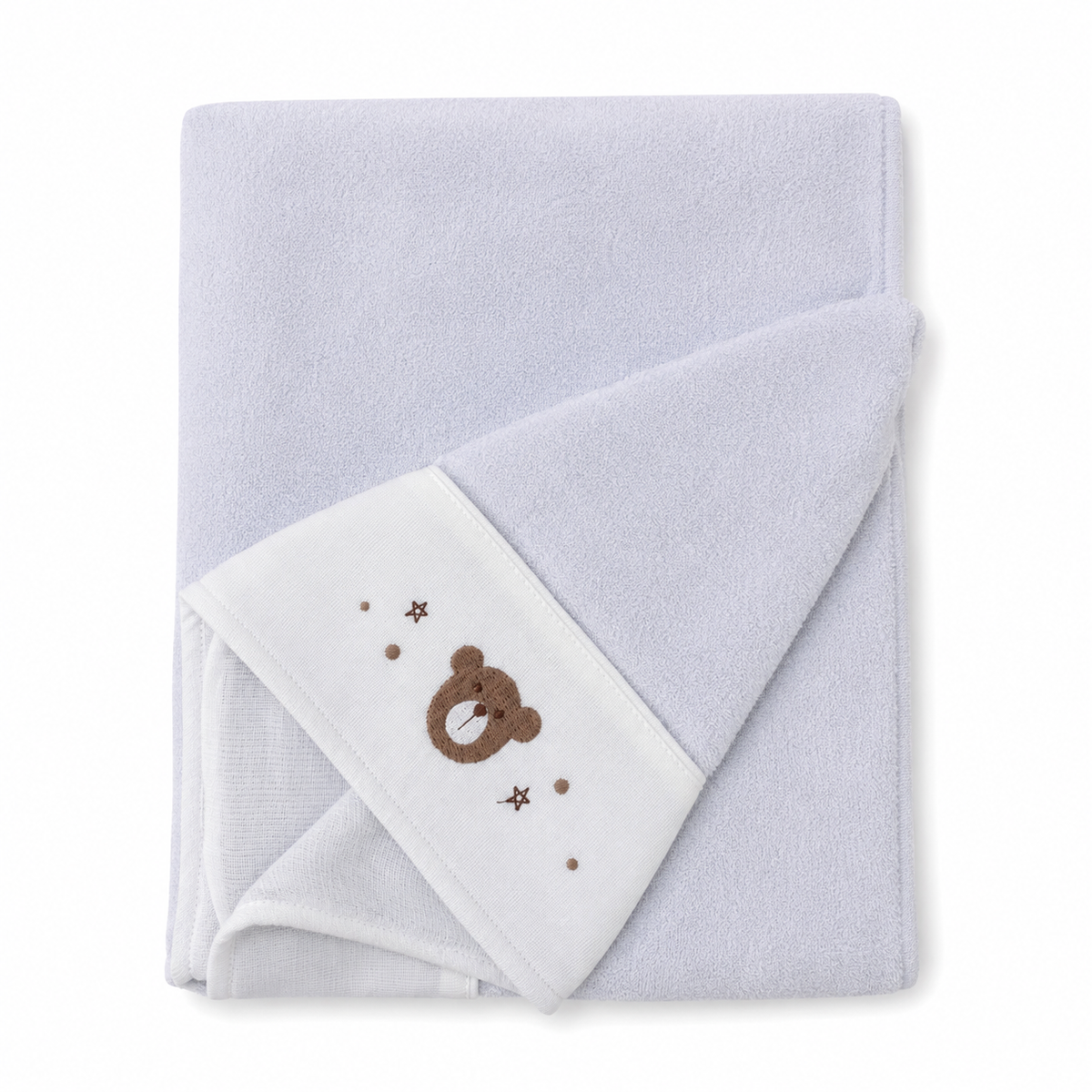 Toalha Felpinha - Urso Marrom