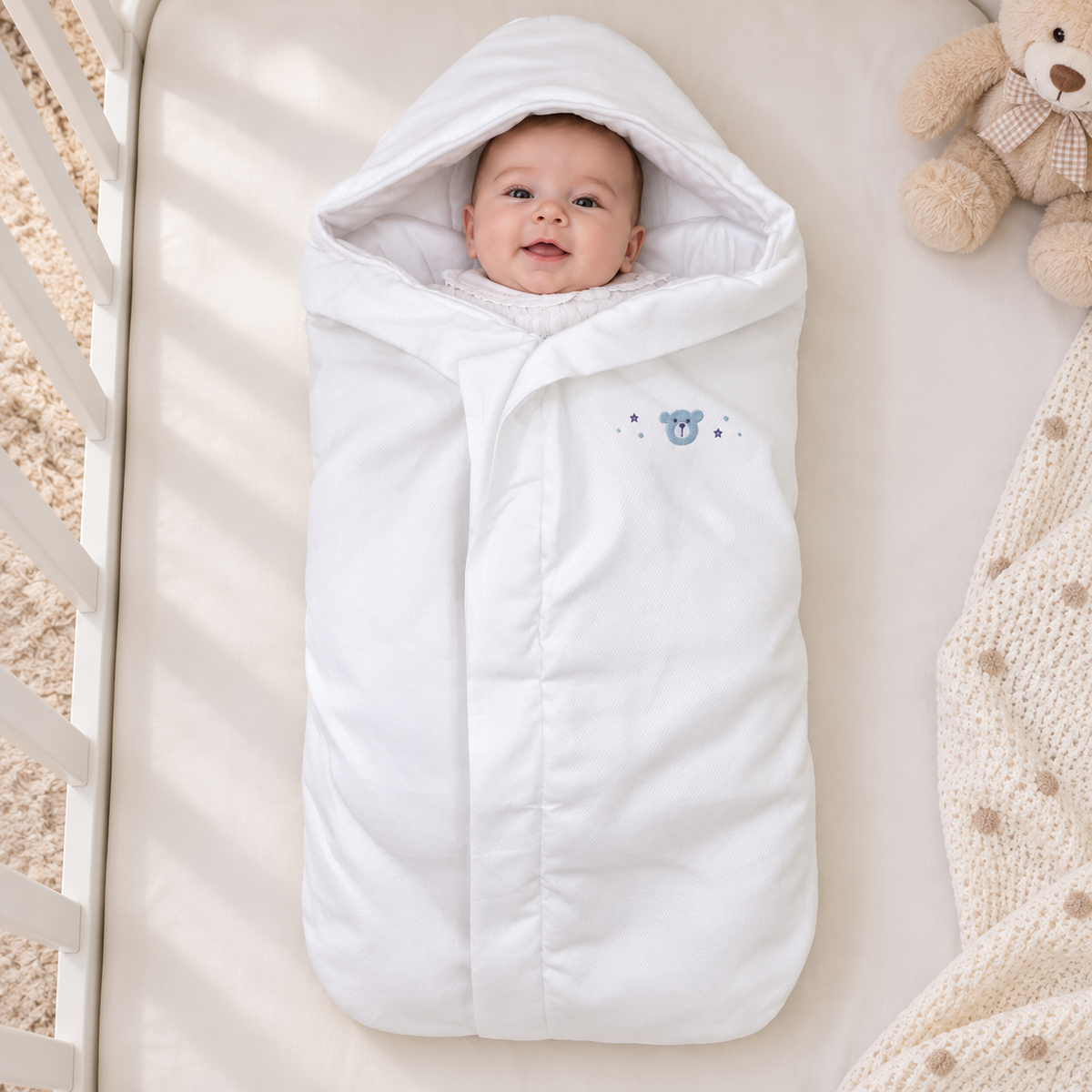 Saco de Dormir Urso Azul