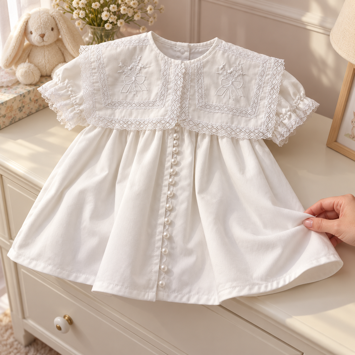 Vestido Menina Fustão