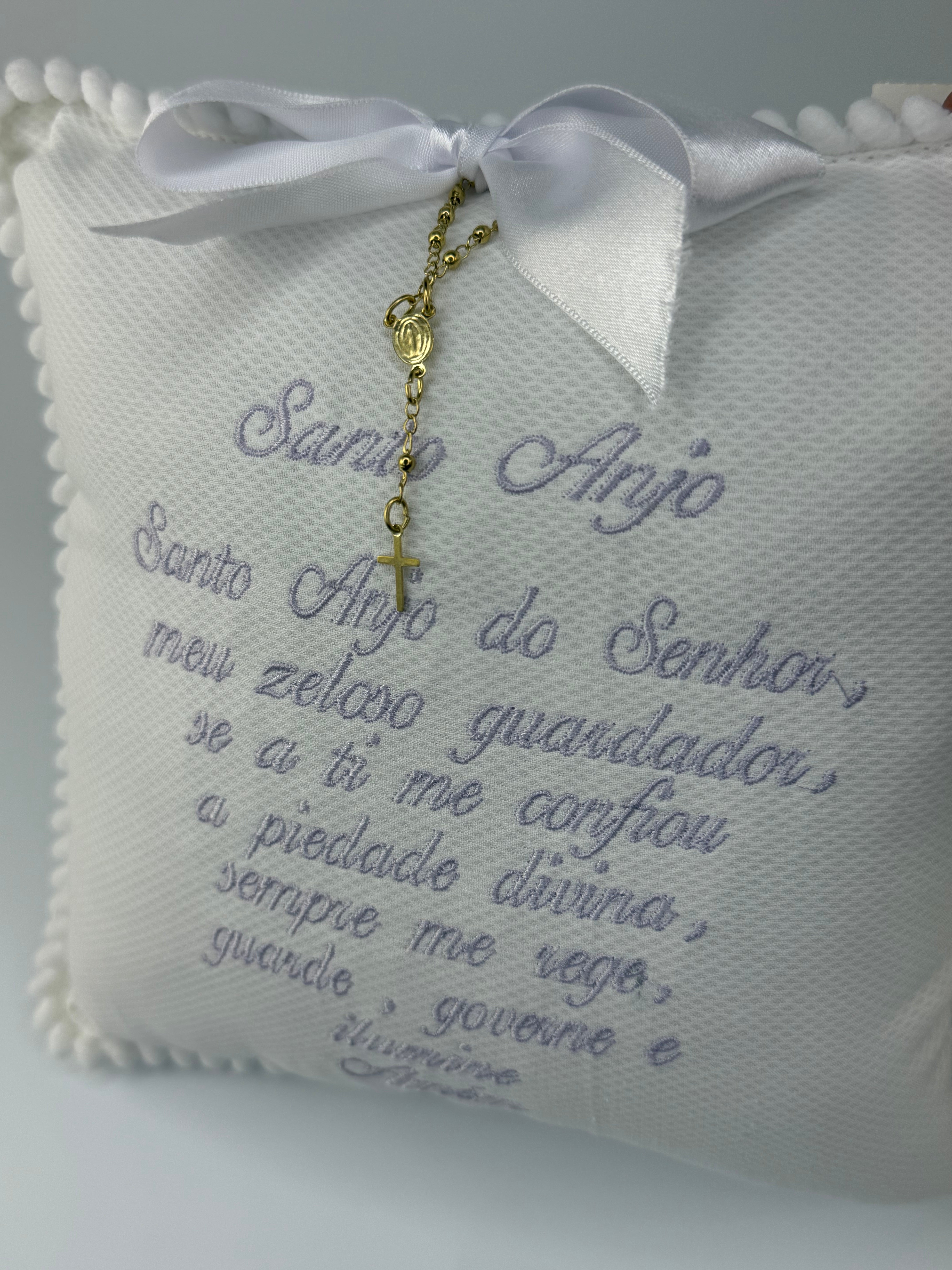 Almofada Santo Anjo - Rosa