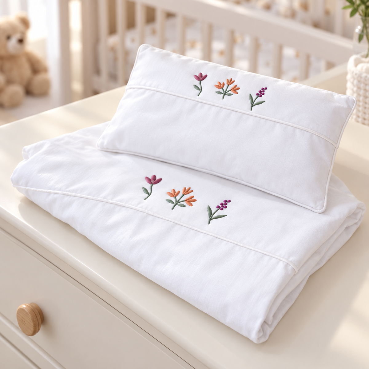 Conjunto de Carrinho — Flor