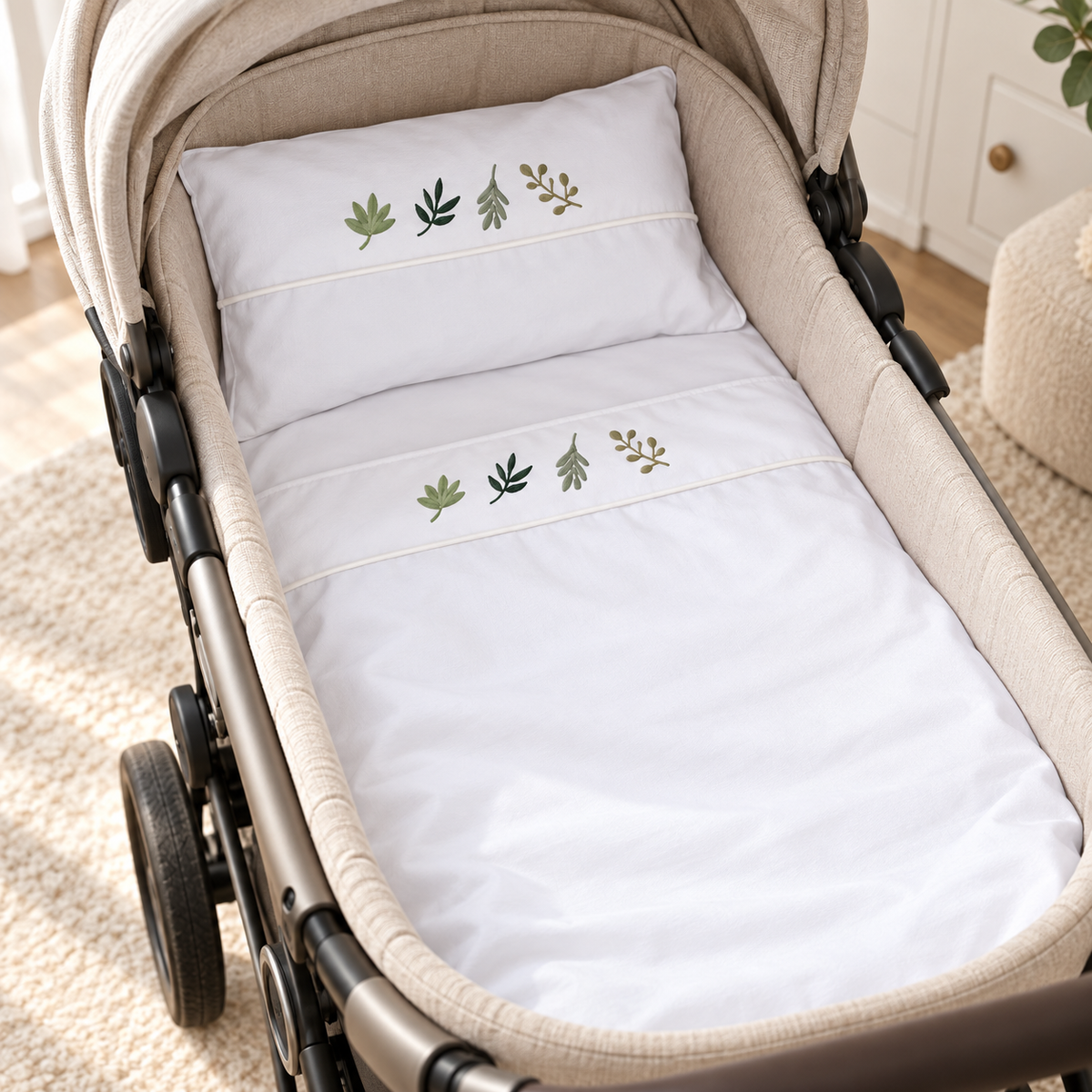 Conjunto de Carrinho — Folhas
