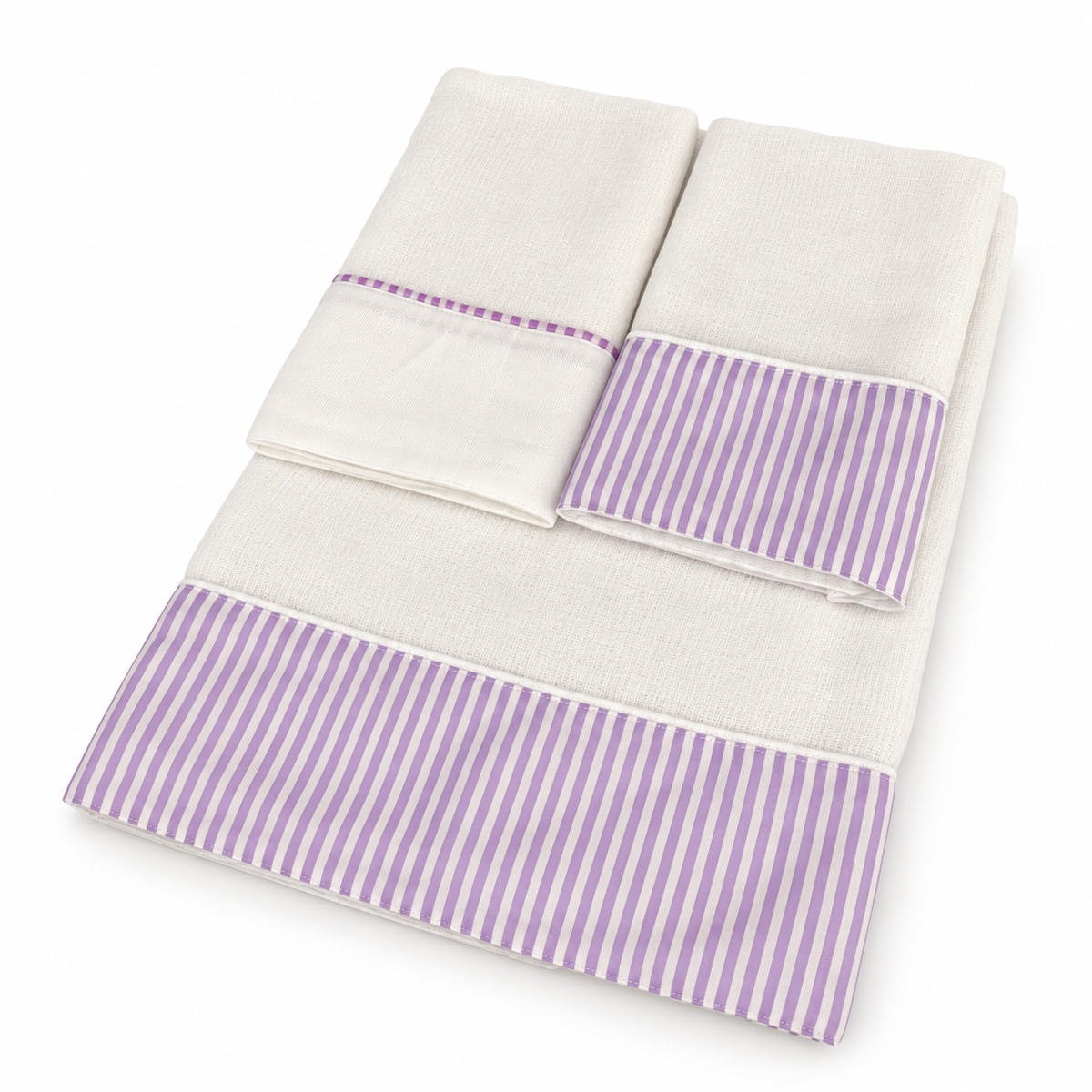 Kit Ombro + Boca - Roxo · Ombro Listrada, Bocas Lisa e Listrada
