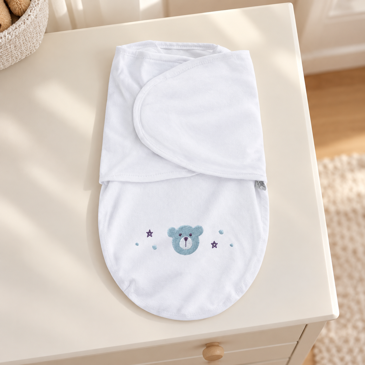 Swaddle Soft — Urso Azul