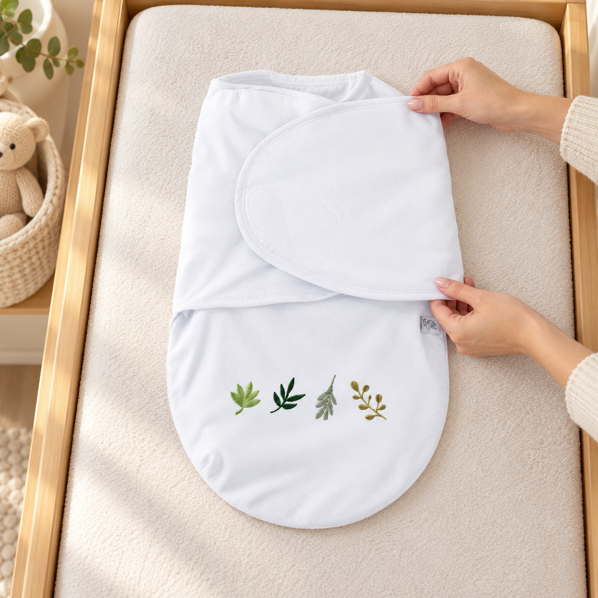 Swaddle Soft — Folhas