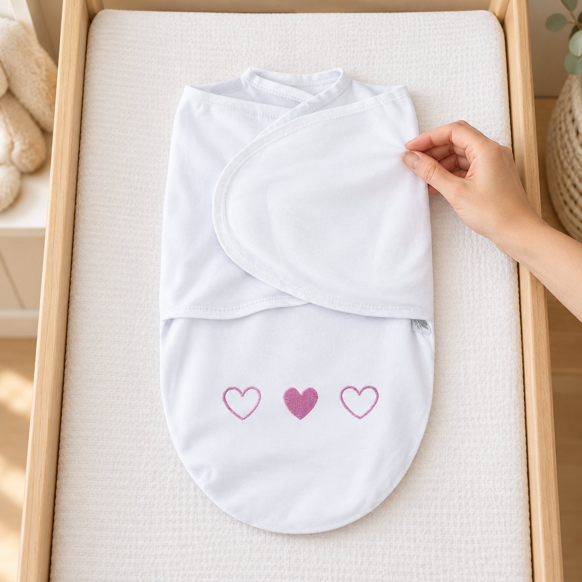 Swaddle Soft — Corações