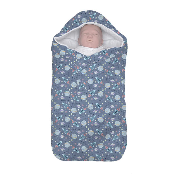 Saco de Dormir Soft - Meus Brinquedos Favoritos (Estampado) - Quero ser Astronauta